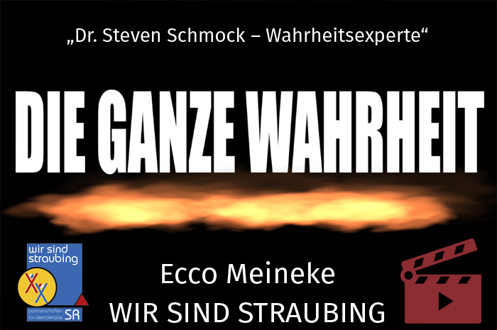 Das Video-Fenster 'Ecco Meineke alias „Dr. Steven Schmock“ :: „So werden wir verarscht! – Die ganze Wahrheit!“' anzeigen ...