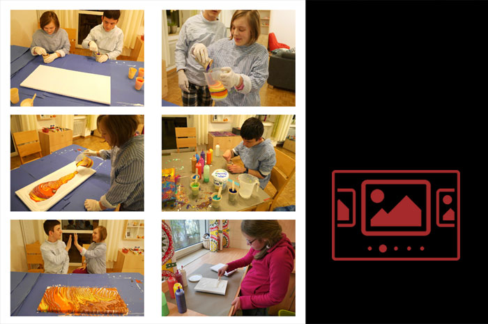 Impressionen zu unserem Projekt „Kunst bewegt – Achtsam für Menschlichkeit“ anzeigen ...