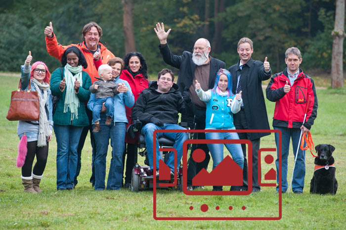 Das slideshow-Fenster mit Bildern von Armin Weigel zur Foto-Promo-Aktion anzeigen ...