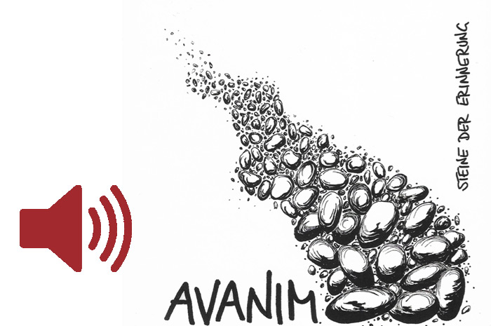 Das Audio-Fenster „Steine der Erinnerung“ des Ensemble Avanim (Wien) anzeigen ...