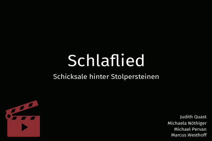 Das Video-Fenster 'Schicksale hinter Stolpersteinen :: In Zusammenarbeit mit Studentinnen und Studenten der Hochschule für Musik und Darstellende Kunst / Institut für Sprechkunst und Kommunikationspädagogik – Stuttgart' anzeigen ...