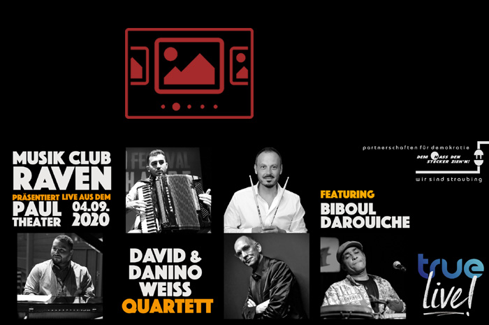 Das slideshow-Fenster mit begleitenden Bildern und Impressionen zum neuen Online-Format 'TRUE LIVE' anzeigen ...