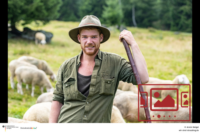 Das slideshow-Fenster mit begleitenden Bildern und Impressionen - VOL. 2 - 'Der Schäfer Michael Meier ist zu Gast in der Freistunde Show – Ein Portrait' anzeigen ...