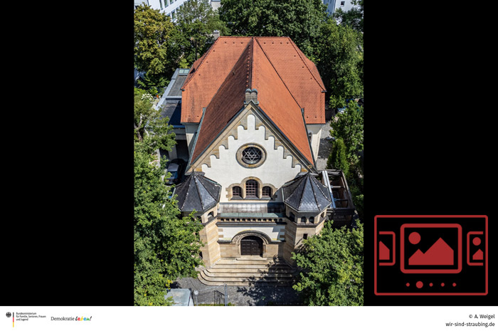 Impressionen von der Synagoge - Aussenansichten :: Kamera: Armin Weigel