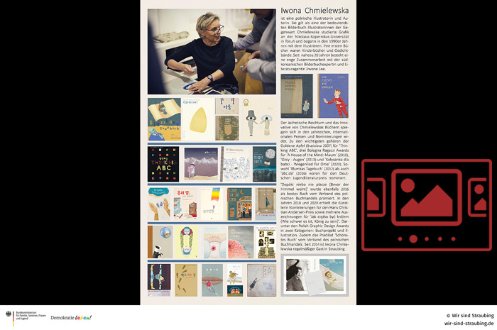 Eine Slidsshow 'Aus den Werken von Iwona Chmielewska ...' anzeigen ...